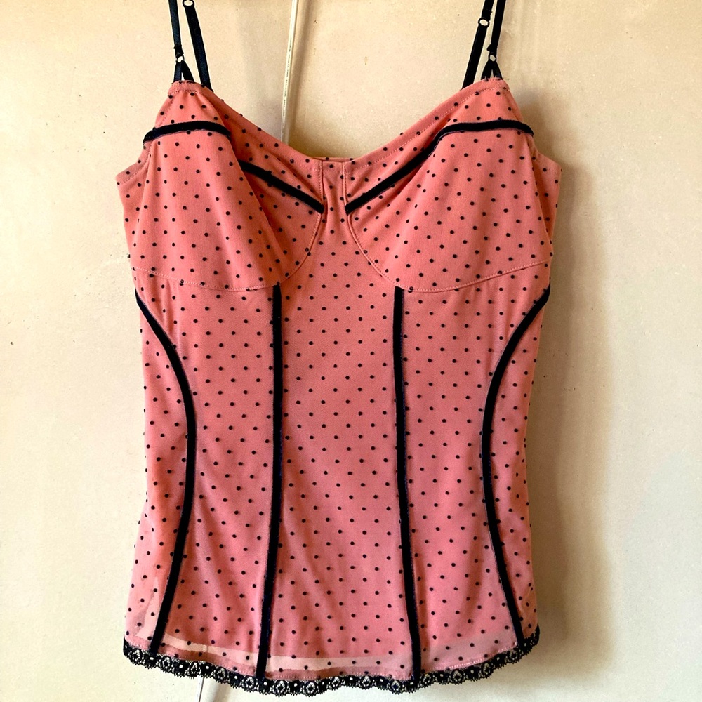 Polka dot camisole